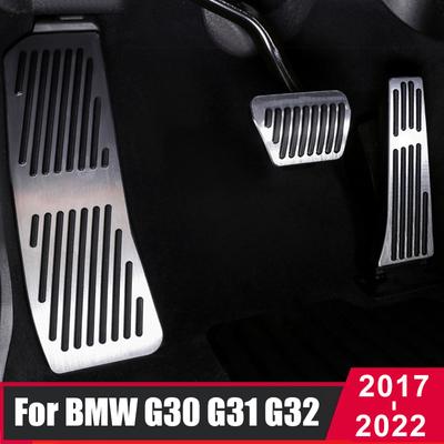 Kryty podložek na pedály pro BMW řady 5 6 G30 G31 G32 5GT 6GT Nožní plyn Plynová brzda Kryt nožičky pedálu