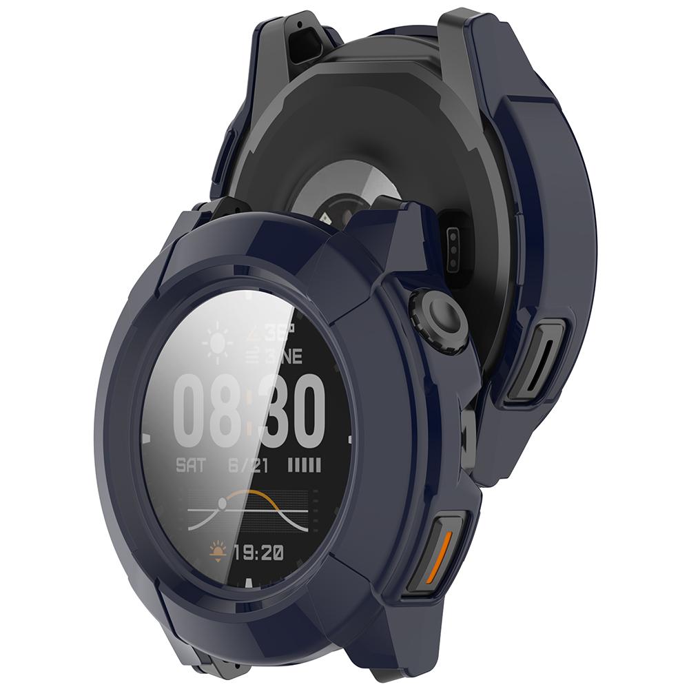 PC Protective Case + Tempered Film For Coros Nomad Anti-Drop Hard Bumper Shell Smartwatch Cover