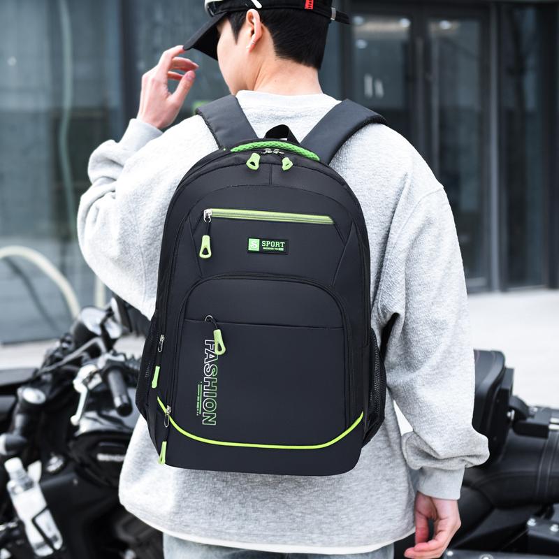 Großer Laptop-Rucksack für Herren Damen – Geschäftsreise-Rucksack mit mehreren Fächern und verstellbaren Trägern