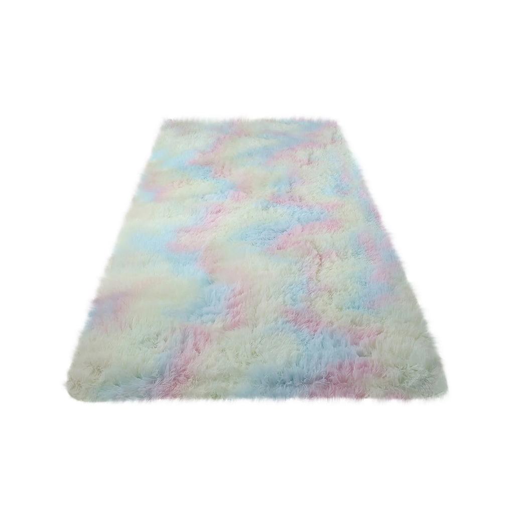 Ultra Soft Modern Area Rugs Shaggy Nursery Rug Home Room Plush Carpet Decor