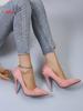 Fashion Aphixta 4.72 Inch Super High Stiletto Heels Pumps Women Solid Office Flock Pointed Toe Party Shoes Woman Plus Large Size 44 45