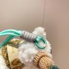 Puppy pendant plush toy dog doll keychain scribbled dog pendant