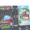 City Parking Lot Roadmap Map DIY Car Model Toys Climbing Mats English Version Kids Toys