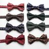 Dress British Striped Men'S Business Bow Tie, Wedding Groom Best Man Wedding Shirt Suit Accessories