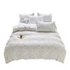 Fresh Literary Style Glutinous Cotton Bedding Set - Four-Piece Set for Dormitory or Home