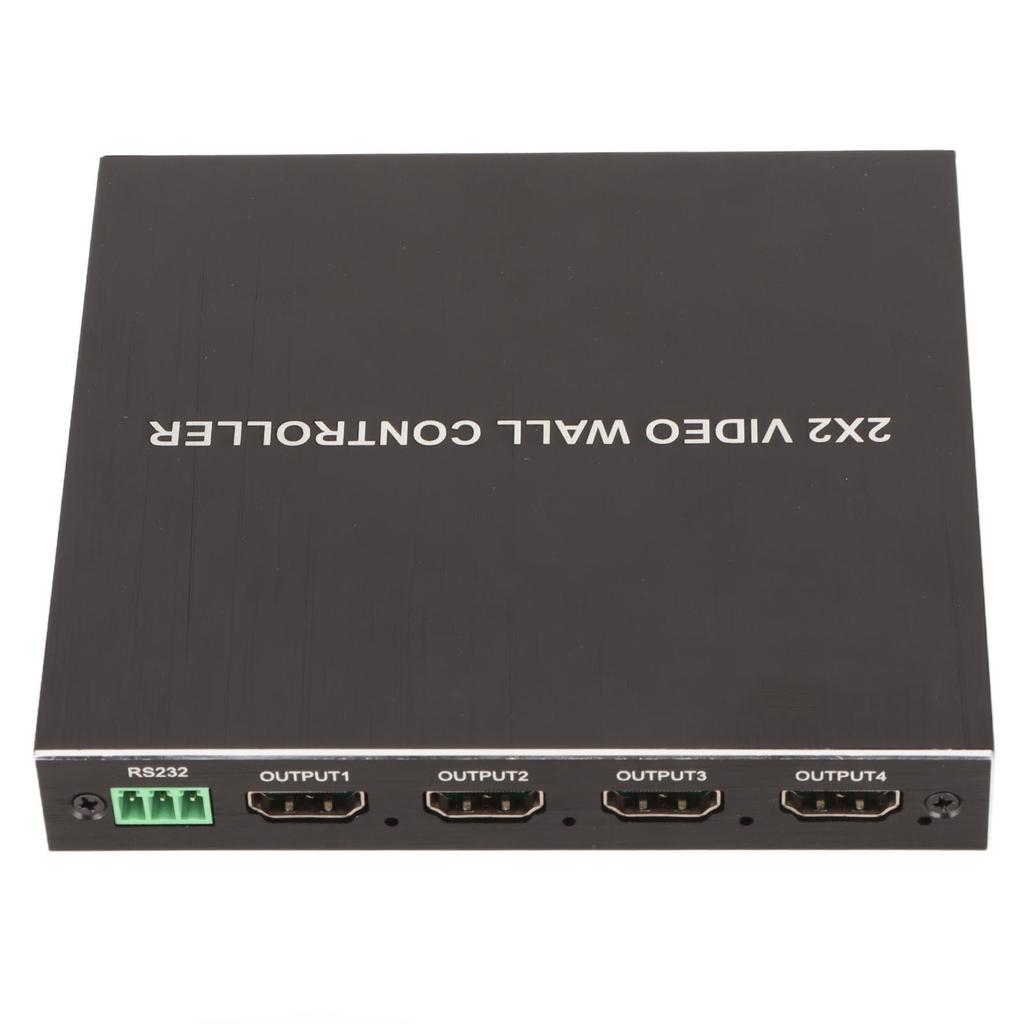 DVI TV Wall Video Controller 180 Degree Rotating HD Multimedia Interface Splicing Display Processor with Remote 100‑240V