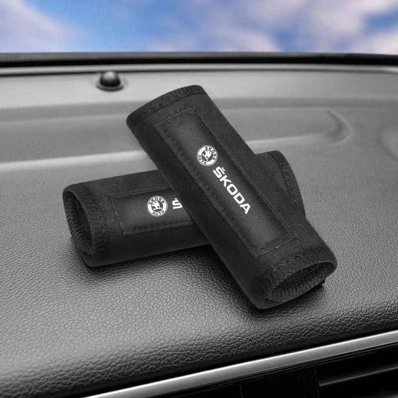 Husă de Protecție Mâner Interior Mașină Mănuși de Tragere Plafon Stilizare Auto Pentru Skoda Octavia Superb Rapid Kodiaq Karoq Fabia Kamiq Roomster Citigo
