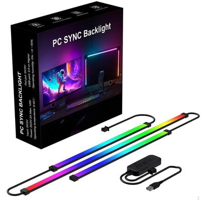 RGB Led Bar Desk Decoration USB Powered Music TV Lights Backlight Room Accessories for Game