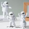3 Stück Kreative Harz Astronaut Ornament Figur Statue Weltraumfahrer Desktop Dekor Modellierung Kinder Geschenk Heimdekoration