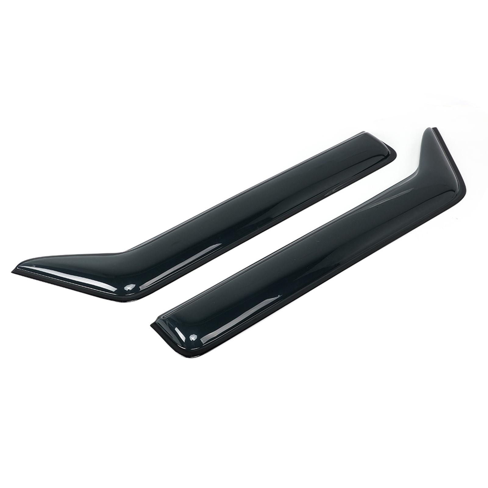 

2 шт. дымчатых солнцезащитных козырька, защита от дождя, подходят для Suzuki Jimny 2019