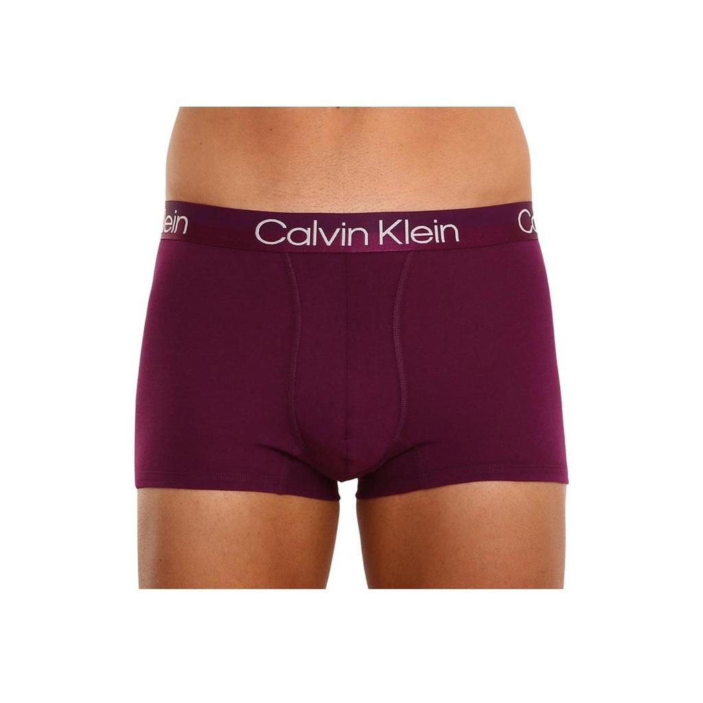 Calvin Klein Letter Logo Low Rise Stretch Boxer Briefs 3 Pack Men underwear NB2970A-1RO