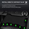 For Mitsubishi Triton 2024+ Center Console Wireless Charging Non-slip Protective Mat Water Cup Holder Armrest Hidden Storage Box