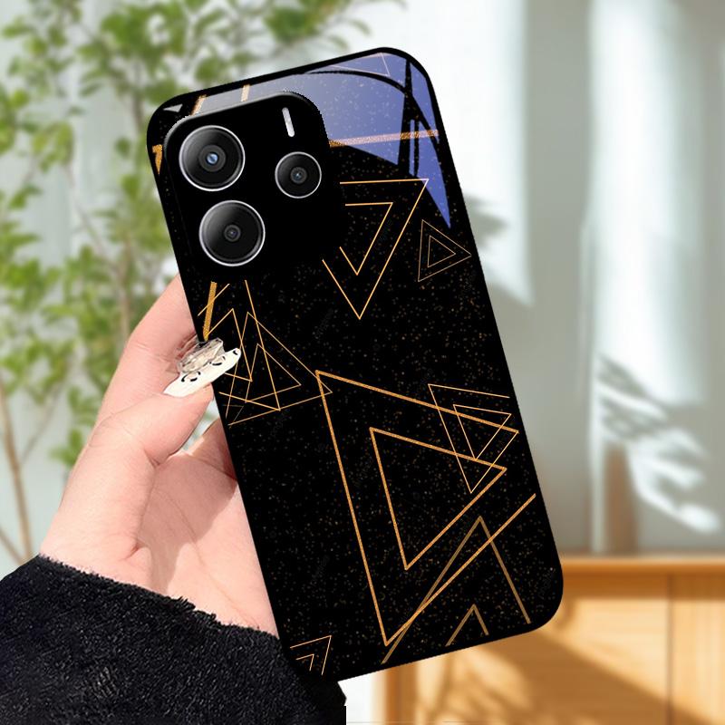 Glas-Handyhülle für Redmi Note 14 Pro 4G 5G Gehärtetes Glas Handyhülle für Redmi Note14 Pro+ Funda 14Pro Plus 5G Schutzhüllen