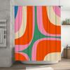 Shower Curtain Set Waterproof Abstract Art Nature Landscape Bathroom Decor Fabric Backdrop Vintage Farmhouse Modern Home