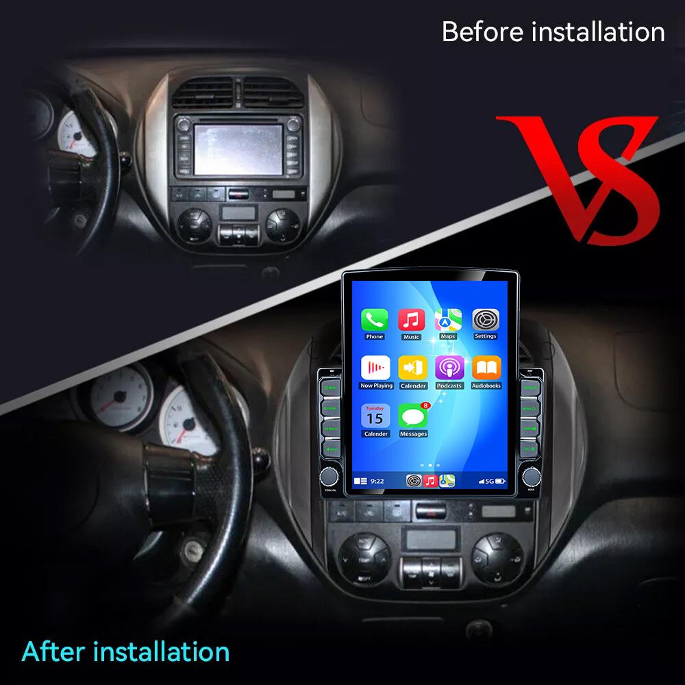 Android 13 For TOYOTA RAV4 2003 2004 2005 Multimedia Stereo Head Unit Car Player GPS Auto Radio Navigation No 2din DVD Dash Cam