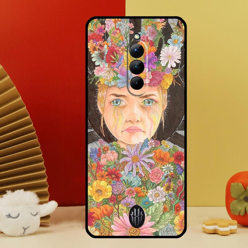 

Midsommar May Queen Case For Nubia Red Magic 10 Pro Plus 6 7 Pro 6S 7S 5G 6R RedMagic 9S 8S 8 9 Pro Plus Cover RedMagic 8S Pro Plus