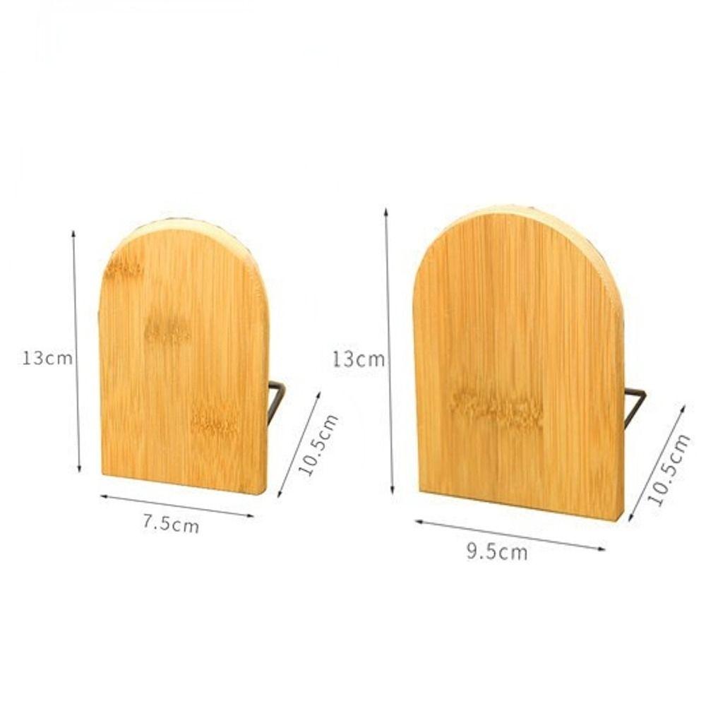 Supplies School Desk Storage Student Stationary Book Stand Book Holder Wood Bookend Bookshelf