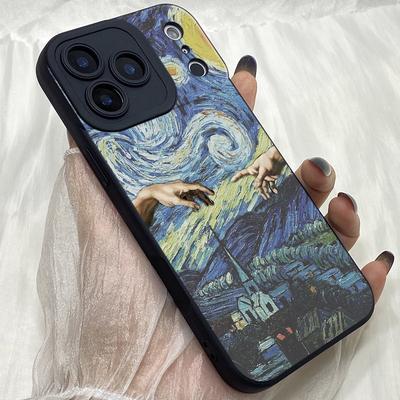 M412 Estetik Målning Camila Cabello Gipsstaty Änglaögon Mjukt Fodral för iPhone Samsung Xiaomi Rdemi Huawei Honor Infinix Realme Alla Modeller