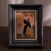 High-End Vintage-Style Oil Painting Frame: Customizable, Tabletop or Wall-Mount, Pre-owned Sketch Display