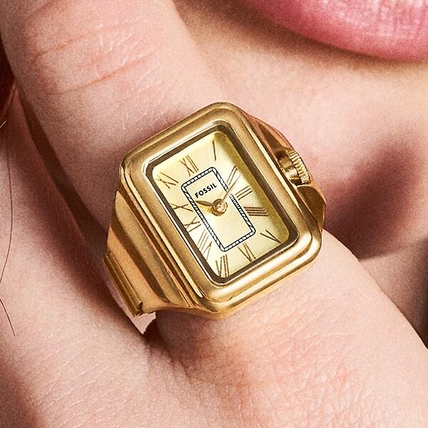 Fossil Raquel Watch Ring Quartz 2-Hand ES5343