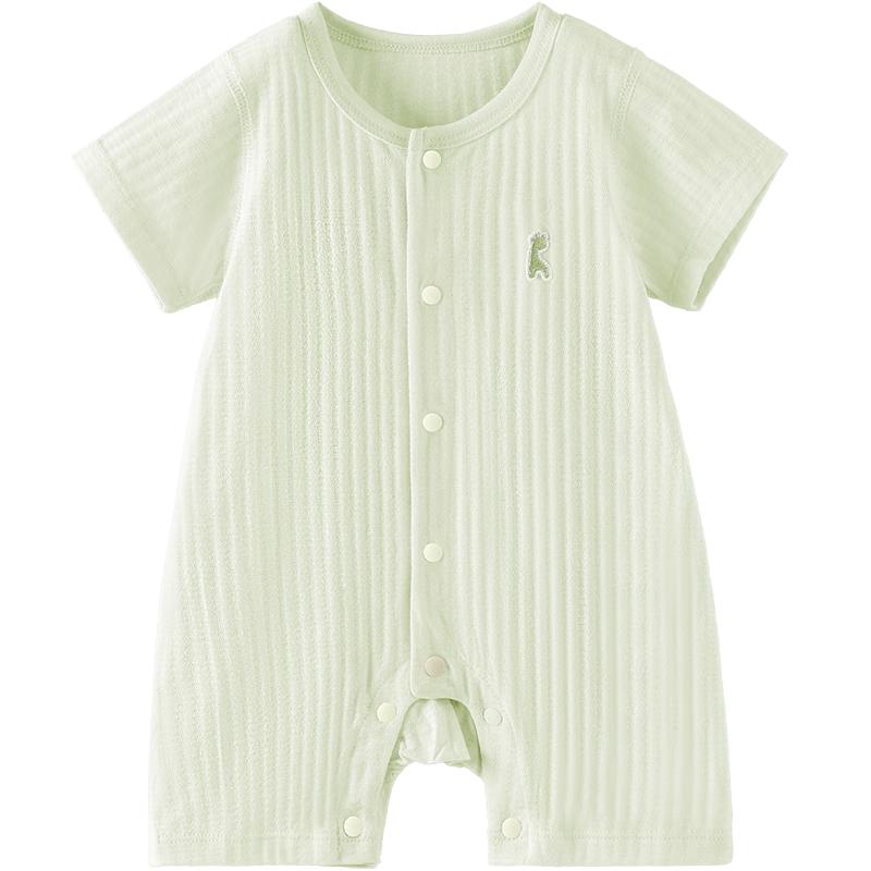 TONGTAI Infant Summer Cotton Short-Sleeve Romper