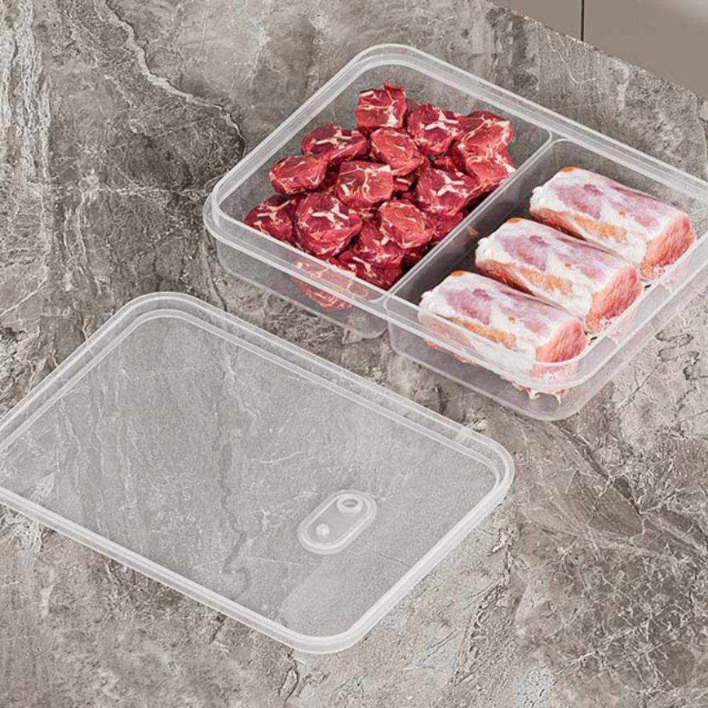 Multifunctional Refrigerator Storage Box Fresh Preservation Fridge Storage Bin  Kitchen Organizer