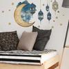 Fantasy Stars Moon Chandelier Hanging Decorations Bedroom Living Room Study Home Decoration Wall Stickers