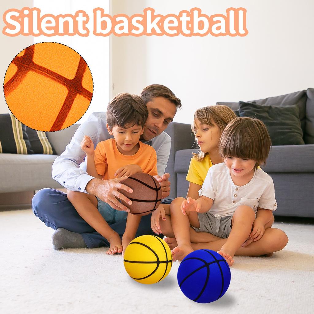 Silent Basketball-Size 3 Upgrade Dribble Dream Silent Basketball, Silent Basketball Dribbling Basketball No Noise, Foam Basketball