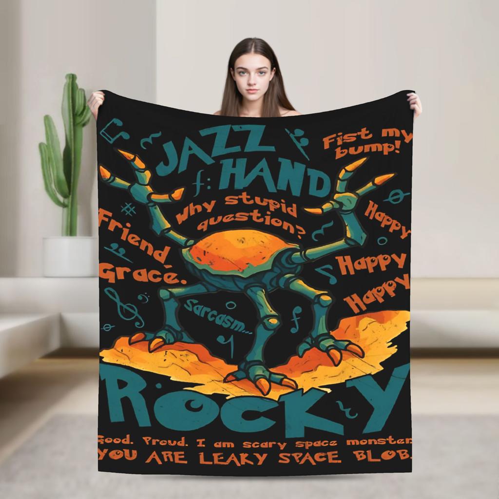 Project Hail Mary Amaze Blanket Quality Soft Throw Blanket Winter Kids Home Decor Aesthetic Bedspread