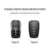 Leather Car Key Case Cover For Toyota Corolla Camry RAV4 CHR C-HR Hilux Prius Land Cruiser Prado Car Key Protector Accessories