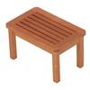 Dollhouse Miniature Bench Vivid Lifelike Appearance Pure Color Doll House Garden Stool for 1:12
