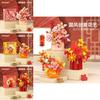 Spring Festival Building Blocks Kit With Diy Assembly For Holiday Celebration And Collectors