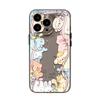 Fun butter bear applies to iPhone17promax Apple 16 mobile phone case 14/13 transparent 15pro all-inclusive.