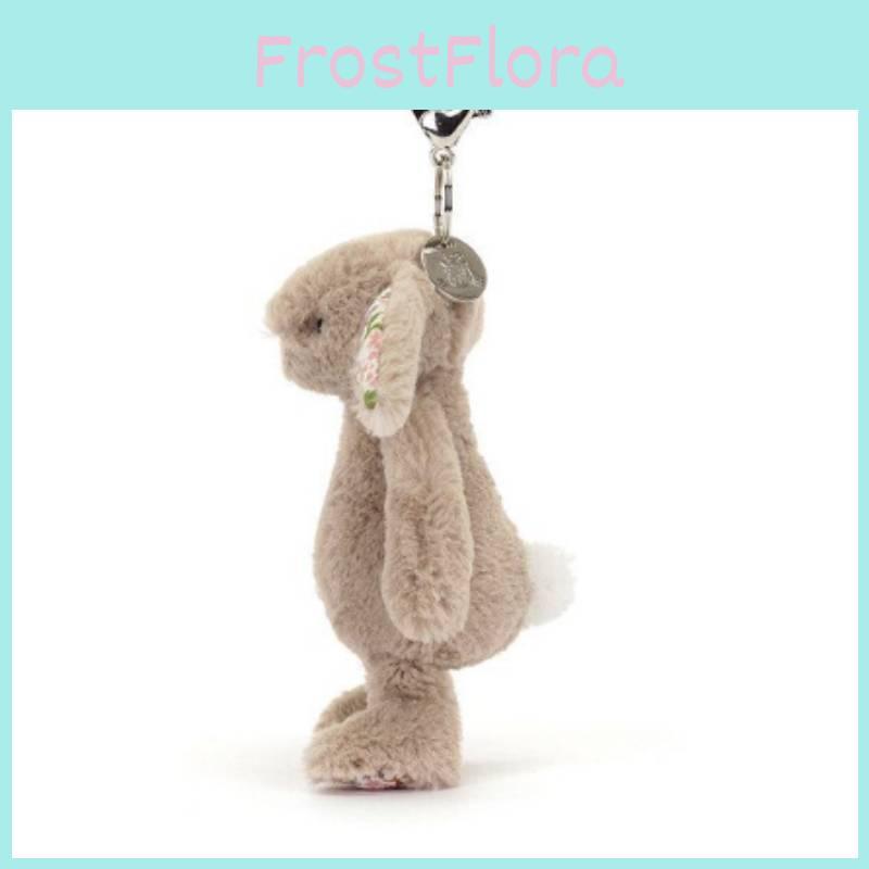 Jellycat Królik Pluszowy Brelok Z Kwiatowymi Uszami Dla Nastolatków I Młodych Dorosłych