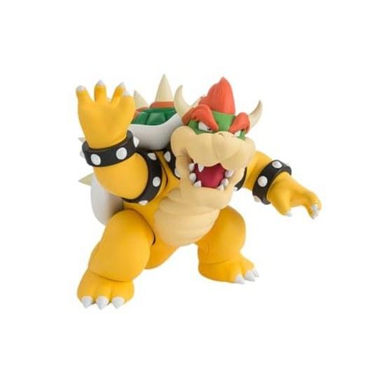 TAMASHII NATIONS S.H. Figuarts Super Mario Bowser (SUPER MARIO) approximately 130mm made PVC ABS painted articulated figure.