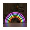 Colorful Rainbow sign LED Night Light Wall Lamp For Kids Room Decor Lights 30*16cm