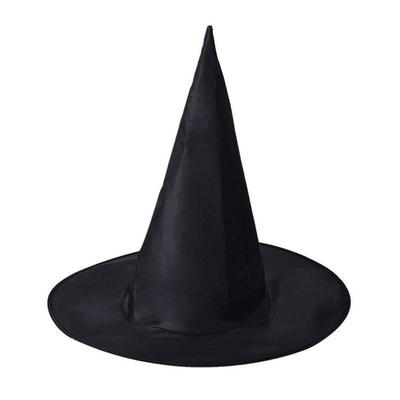 Halloweenský čarodějnický klobouk, halloweenský kostým čarodějnice, doplněk pro halloweenský párty.
