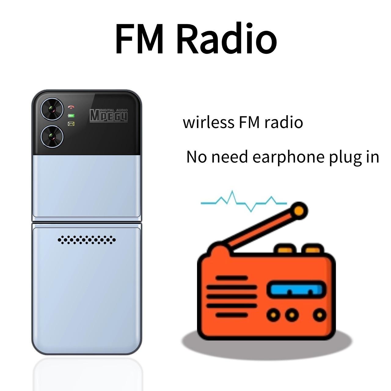 

Мини складной чехол для машинного перевода с функцией старика, карман для мобильного телефона с кнопкой, женский персональный сетевой мобильный телефон