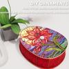 5D DIY Diamond Art Rhinestones Decorative Holder Box with Lid Diamond Painting Jewelry Box Egg-Shaped Birthday Gifts for Friends
