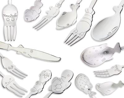 Nagao Petit Marine Besteckset aus und Edelstahl Hergestellt in Japan 15 Messer, Löffel, Gabeln, Stahl,