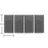 For Honda CRV 2007 2008 2009 2010 2011 Accessories Carbon Fiber Interior Car Armrest Storage Box Decorative Gasket Trim Cover