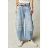Women High Waist Loose Straight Washed Wide Leg Long Denim Jeans