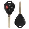 4 Button Car Remote Key Fob Case Shell Cover Fit For Toyota 4Runner Camry Matrix Venza