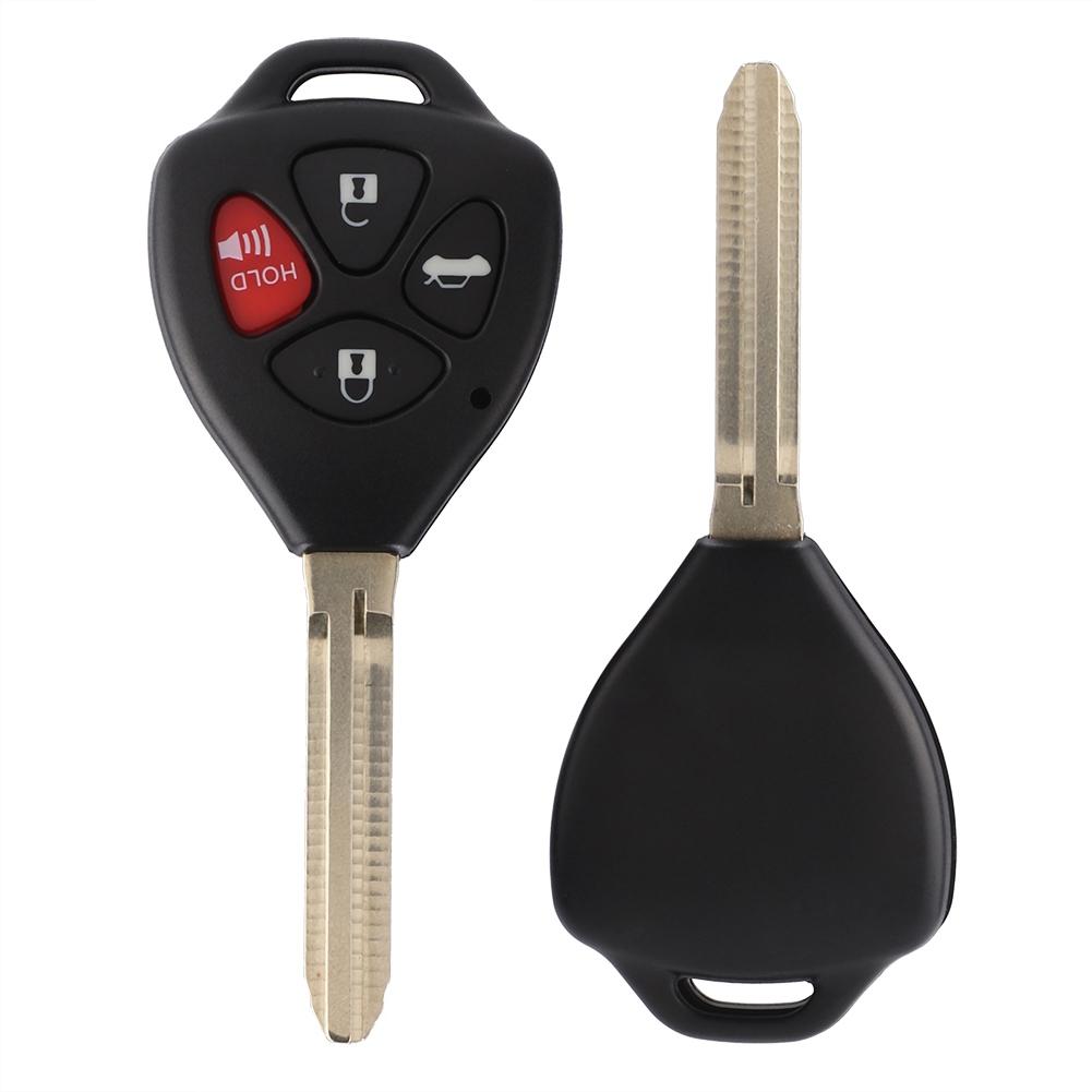 4 Button Car Remote Key Fob Case Shell Cover Fit For Toyota 4Runner Camry Matrix Venza