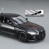 1/36 BMW M4 CSL Alloy Toys Car Model High Simulation Metal Genuine Door Opened Pull Back Function Boys Birthday Gifts Collection