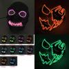 Premium Face Mask With Led Light Ideal For Halloween Dance Party Cosplay Decor