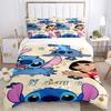 Custom Textile Stitch Adventure Bedding 3 Piece Set HD Print Duvet Cover Pillowcases for Teens Adult Bedroom Decoration