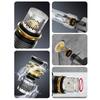 New Pipe Brass Non-material Sealing Tape Stop Valve Angle Valve Fauc Automatic Water Stop Leak Prevention Switch Repair