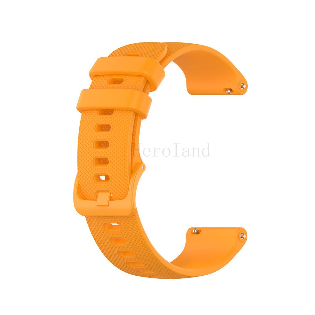 18 20 22MM Watch Strap For Garmin Vivoactive 4S 4 3 Smart Watch Sport Silicoe Wristband For Garmin Active S / Move 3S Bracelet