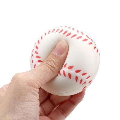 6CM Pu Foam Fidget Sensory Stress Ball Children's Toy Foam Sponge Basketball Vent Football Tennis Baseball Preschool Education